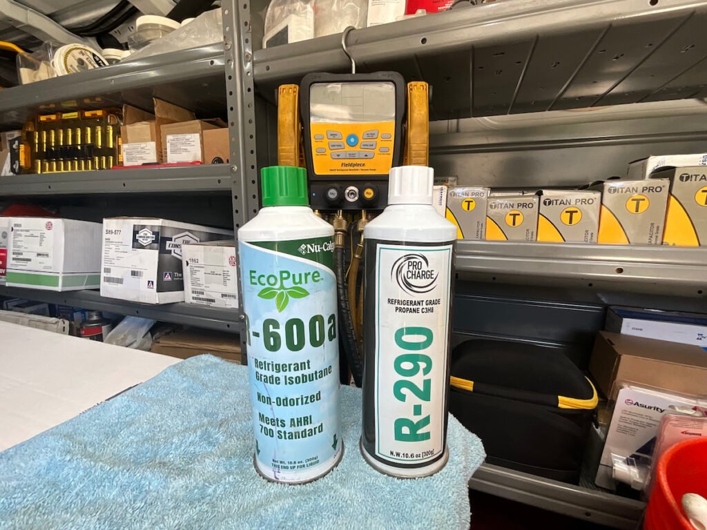 r600a and r290 eco friendly refrigerants commercial refrigeration equipment
